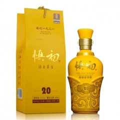 52°慎初醬香傳世精品布禮盒500ml