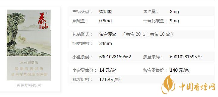 泰山青秀價(jià)錢多少一盒煙?泰山青秀香煙價(jià)格查詢2020