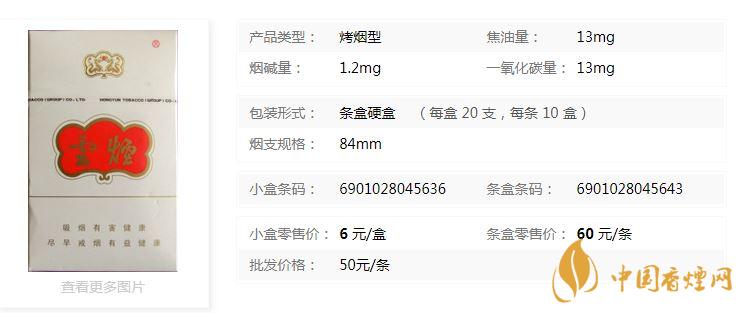 云煙珠光白硬盒多少錢一包2020各地價(jià)格