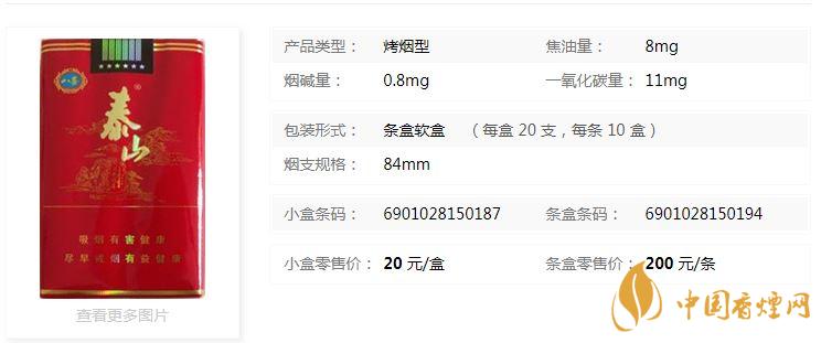 泰山八喜軟紅多少錢？泰山八喜軟紅價(jià)格及參數(shù)一覽2020