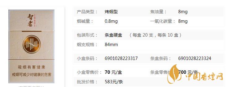 黃山智者多少錢一包價(jià)格？黃山智者香煙價(jià)格一覽