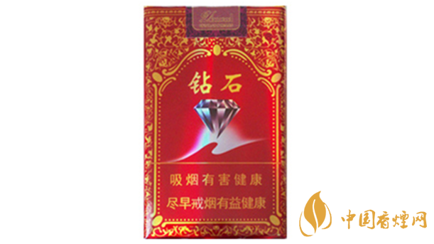 鉆石軟紅如意零售價(jià)多少錢 鉆石軟紅如意香煙價(jià)格表及圖片