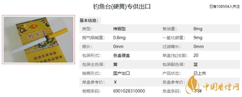 釣魚臺香煙景泰藍(lán)價格 釣魚臺香煙多少錢一包