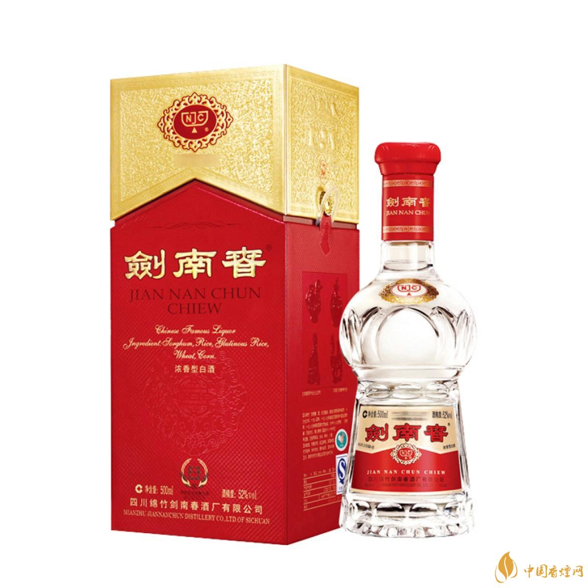 劍南春52度濃香型白酒多少錢(qián)一瓶 劍南春52度濃香型白酒2021年價(jià)格