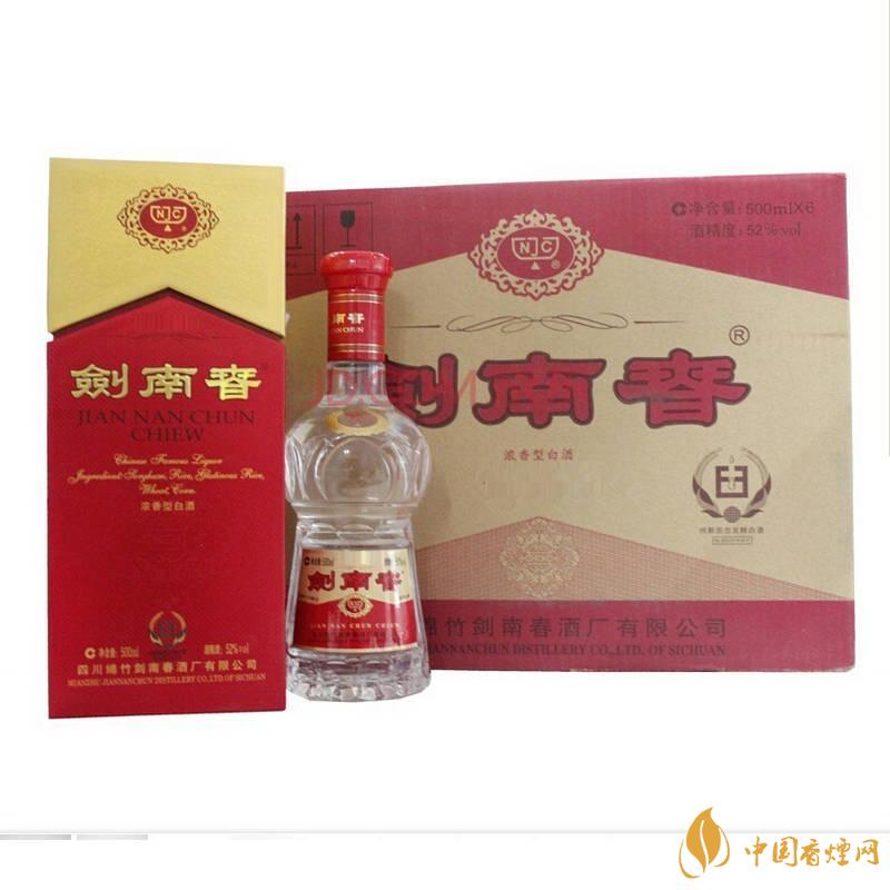 劍南春52度濃香型白酒多少錢(qián)一瓶 劍南春52度濃香型白酒2021年價(jià)格